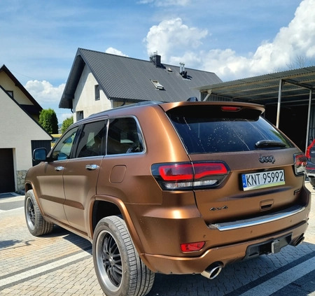 Jeep Grand Cherokee cena 98500 przebieg: 209000, rok produkcji 2014 z Jasień małe 154